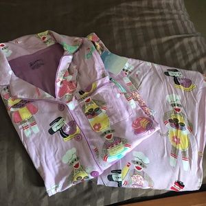 Nick & Nora Sock Monkey pajama set